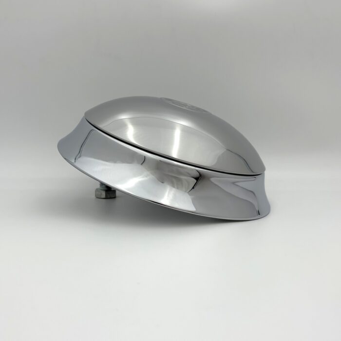 Poklice pro Škoda Popular (malá varianta) – ruční výroba z oceli